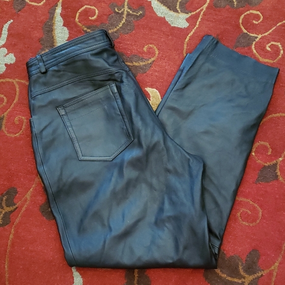 Genuine Leather Pants - Picture 3 of 6